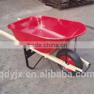Wooden Handle Wheelbarrow / Steel Tray Wheel Barrow WB6001 thumbnail-2