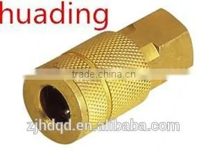 TRUFLATE (USA) TYPE FEMALE COUPLER WITH HIGH PERFORMANCE ,NPT 1/4" 3/8" 1/2" THREAD BRASS MATERIAL BRASS CONNETOR thumbnail-1