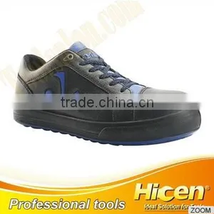 Vogue Sport Stylish Low Cut Black Smooth Cow Leather 2016 New Lightweight Safety Shoes thumbnail-1