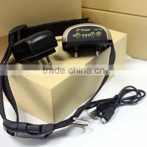 Humane Dog Training Electronic Power Shock Collar Stop Barking Pet Dog Anti Bark Control thumbnail-4