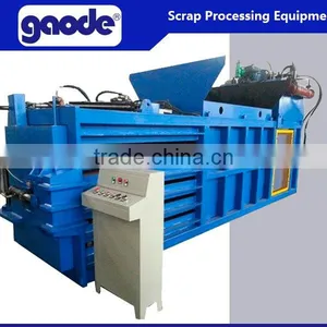 Horizontal Hydraulic Scrap Paper Baler For CE Certification thumbnail-1