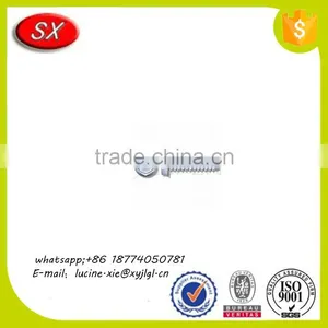 Customized Flat Hex Socket Head Thread Cutting Self Tapping Screws With Nickel Plated thumbnail-4