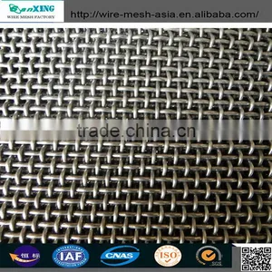 Plated Crimped Wire Mesh/ Quarry Screen/vibrating Screen Mesh thumbnail-1