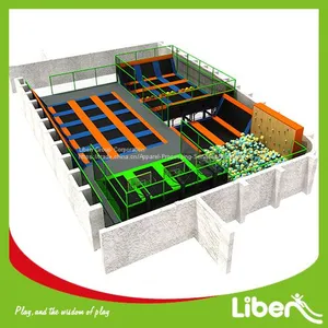 Indoor Customized Trampoline Park for Adult thumbnail-2