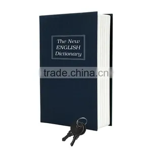 Dictionary Key Lock Travel Security Hidden Book Safe Money Safe Box thumbnail-2