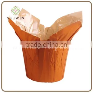 6 Inch Natural Kraft Pot Cover/pot Covers and Planters thumbnail-2