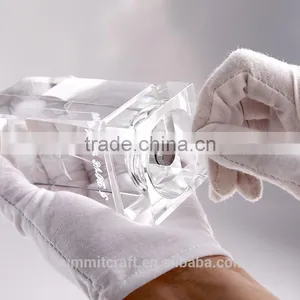 3d Laser Crystal Engraving Rose Valentine Gift thumbnail-3