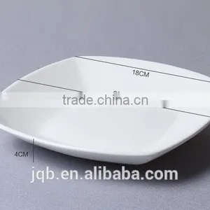 Customized White Ceramic Dessert Plates thumbnail-1