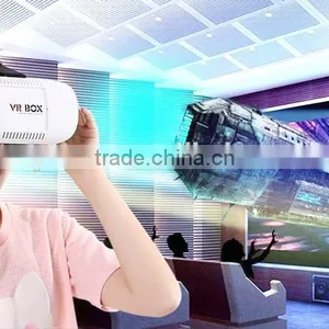 Cheap Vr Box V2 3 D Vr Glasses Mobiles 3 D Glasses Print Logo Oem With Bluetooth Gamepad Virtual Reality thumbnail-4