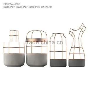 Balcony Pot Simple Style Concrete Plant Pot / Flower Pot thumbnail-1