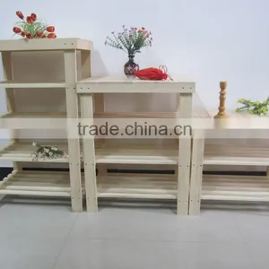 Decoration Hot Sale Wooden Flower Display Shelf thumbnail-5