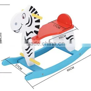Wooden Walking Horse Toy Baby Kids Children Ride on Rocking Product Wholesale Interior Decoration China Supplier thumbnail-2