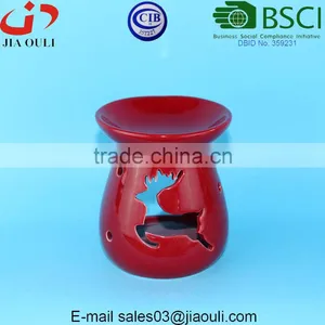 BSCI Audit Factory Gifts & Decor Ceramic Oil Warmer, Ceramic Tea Light Oil Burner thumbnail-2