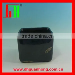 Blue Square Enamel Flower Pot thumbnail-1