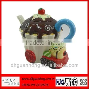 Christmas Home And Party Supplies Ceramic Teapot thumbnail-1