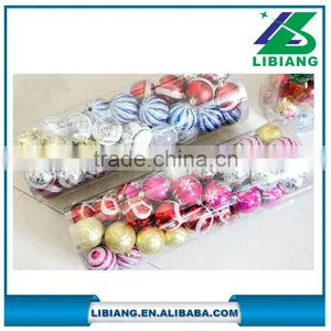 Christmas Decoration, Decorating Christmas Big Balls thumbnail-1