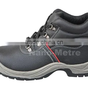 NMSAFETY Protection Feet PU Sole Safety Shoes Steel Toe Cap Leather Working Shoes thumbnail-1