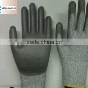 Cut Resistance Gloves and Grey PU Palm Coated thumbnail-1