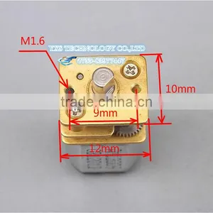 N20 Miniature Gear Motor 3V 5V 6V DC Gear Motors Metal Gear DIY thumbnail-2
