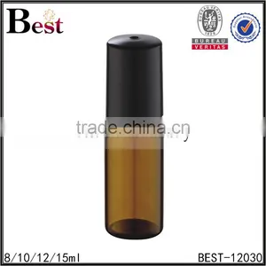 Cosmetic Perfume Glass Bottle Roll on 8ml Amber Bottle Glass With Plastic Roller Ball Bulk Buy From China Market Manufacture thumbnail-3