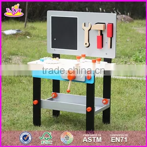 2017 Top Fashion Preschool Toy Kids Wooden Play Workbench W03D070 thumbnail-4