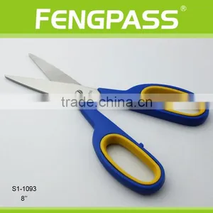S1-1093 8" 2Cr13 Stainless Steel Blade Soft Grip Handle Multi Scissors thumbnail-2
