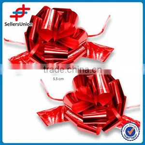5.5cm Red Decoration Plastic Flower Sticker thumbnail-1