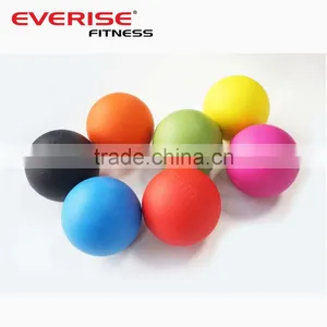 High Quality Silicone Massage Ball, Rubber Lacrosse Ball for Crossfit Exercise thumbnail-1