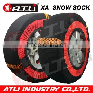 ATLI Hot Selling Polyester Fibre XA Auto Snow Sock thumbnail-1