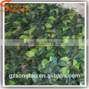 Decorative Cheap Pvc Artificial Fence Artificial Grass Hedge for Sale thumbnail-2