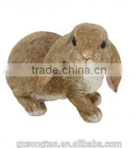 Artificial Animal Lovely Rabbit Decoration Wholesale thumbnail-3