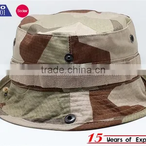 Camo Mens Bucket Hats With String thumbnail-1