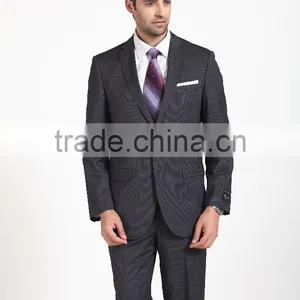 2015 Fashion Designed/striped Business Suits for Man / Jacket & Pant thumbnail-3