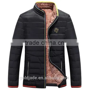 2016 Latest Design Wholesale Mens Casual Winter Bomber Jacket With Zipper thumbnail-4