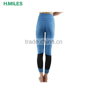 Custom Lady High Waisted Gym Sexy Sport Yoga Pants With Custom Logo Leggings for Women Fitness thumbnail-3