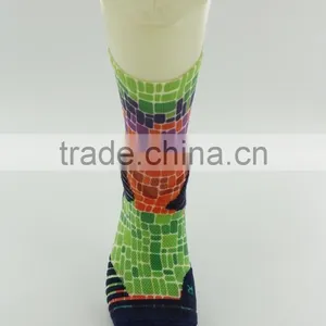 Sublimated Dri Fit Elite Basketball Sport Compression Socks Men thumbnail-3