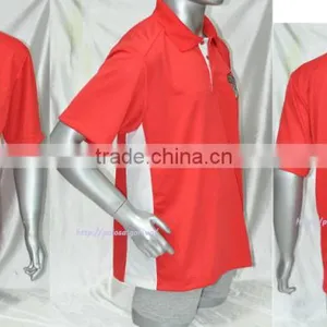 Men Polo Shirt, Short Sleeve 100% Polyester Dri - Fit With Embroidery thumbnail-1