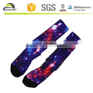 Custom Logo Sport Socks/cheapest Socks/print Polyester Socks thumbnail-1