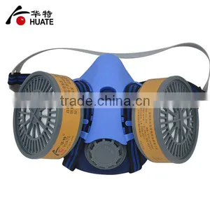 Double Cartridge Half Face Safety Gas Mask thumbnail-1