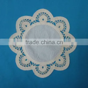 Machine Embroidery Round Lace Doliy thumbnail-1