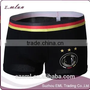 Men New Design Football Printed Seamless Cotton/modal Underwear/men Boxer Shorts thumbnail-1