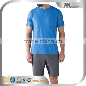 Latest Running t Shirt Flat Stitching Man Quick Dry Running Shirts thumbnail-1