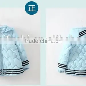 New Design Custom Cheap Fashion Children's Grils Winter Jacket for Wholesale thumbnail-4