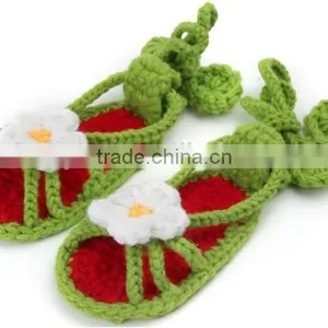 Handmade Cozy Barefoot Baby Sandals Crochet Pattern thumbnail-1