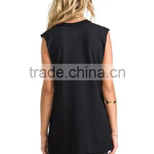 no Bra Custom Printing Tank Top thumbnail-3