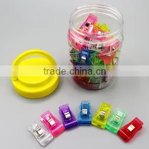40 PCS Colorful Sewing &quiting Binding Craft Wonder Clips-3.3x1.8cm thumbnail-1