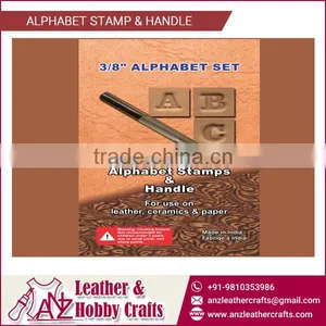 High Quality Alphabet Set for Punching on Leather thumbnail-1