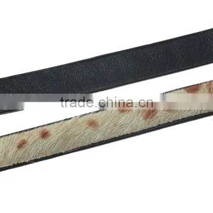 Real Leather Horsehair Jewelry Rope Multicolor Spot 11.5mm( 4/8"), 1 Yard thumbnail-1
