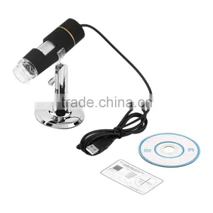 2017 Brand New Digital 50-500X 2MP USB 3.0 8LED Microscope Endoscope Video Camera Magnifier With Stand thumbnail-1