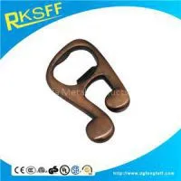 Zinc Alloy Musical Notes Bottle Opener thumbnail-1